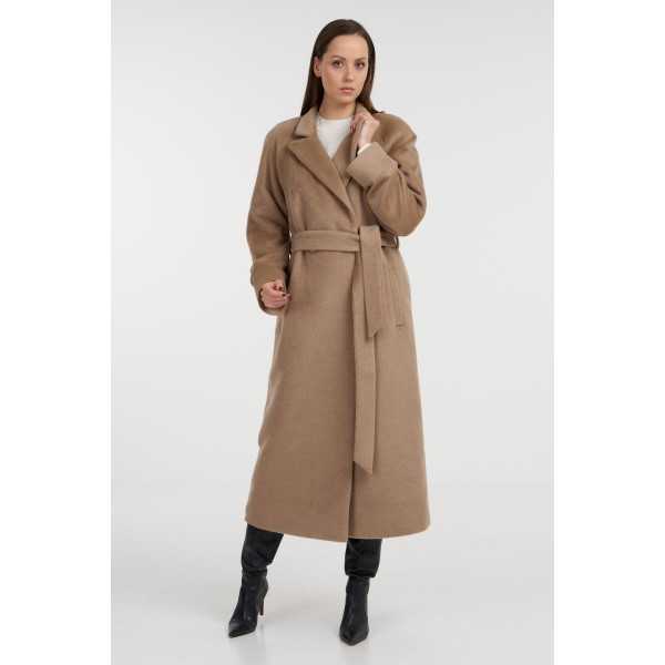 Cappotto di Lana Beige