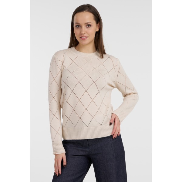 White Wool Jumper