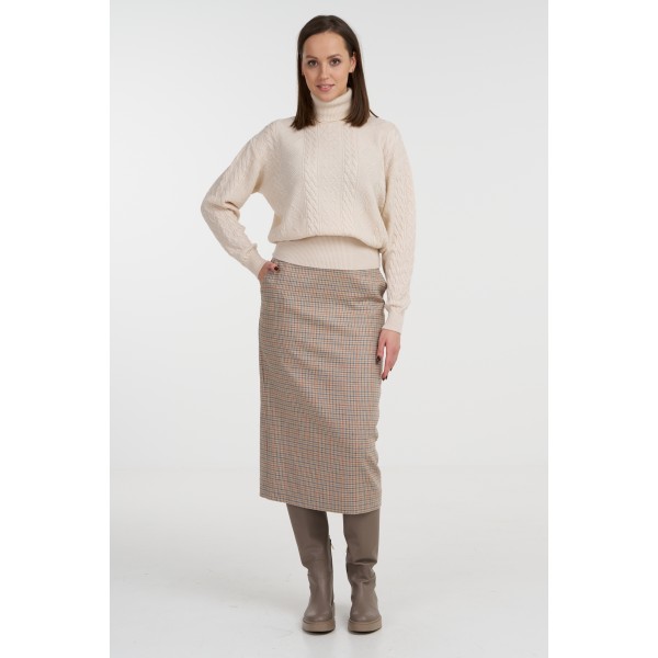 Skirt beige 