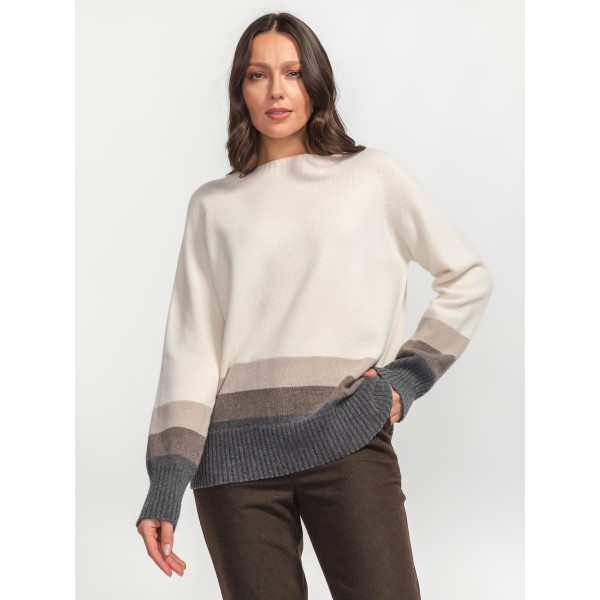 Sweater merino wool and cashmere