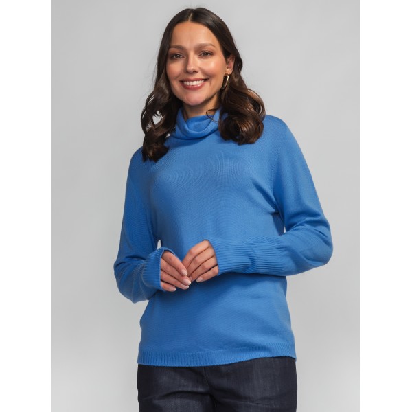 Sweater merino blue